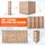 170cm W x 1.9cm H 8 - Panel Folding Room Divider-1947942657