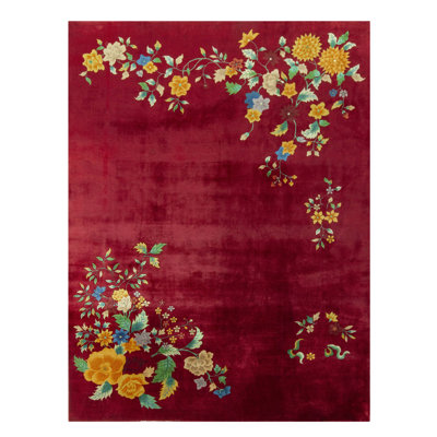 One-of-a-Kind 8'11" X 11'7" Hand Knotted Area Rug