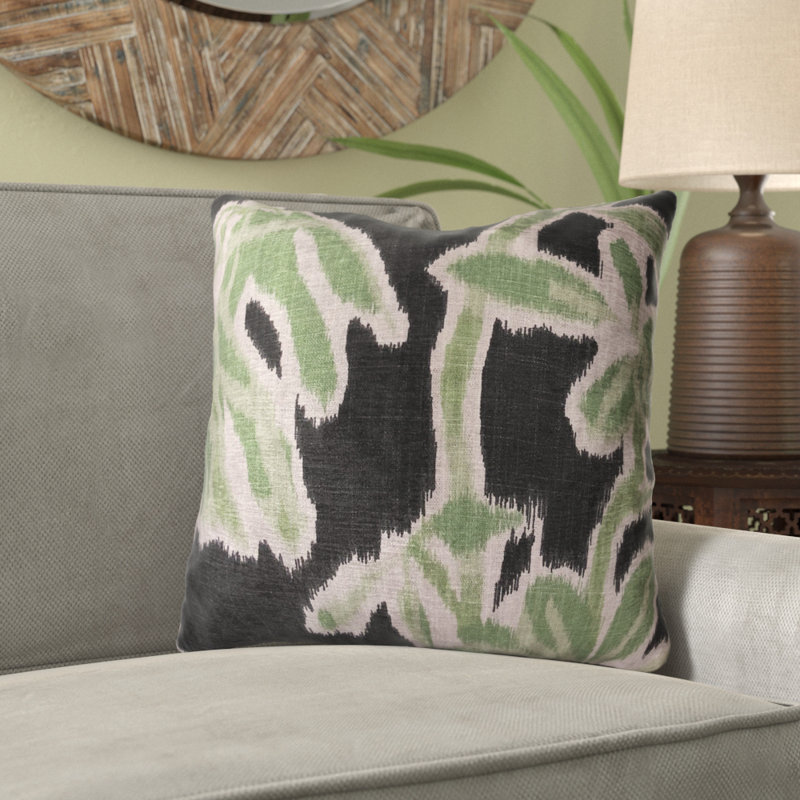 Oreiller de luxe avec hirondelle, 20 po x 20 po, Coussin décoratif