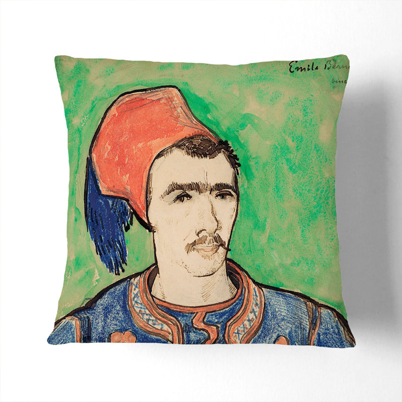 The Zouave Scatter Cushion with Filling, 55cm H x 55cm W x 20cm D