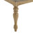 Jahnya 6-Piece Dining Table With 4 Cross Back Dining Chairs And Bench, Light Oak Finish