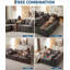 3 Seater Sofa & Chaise