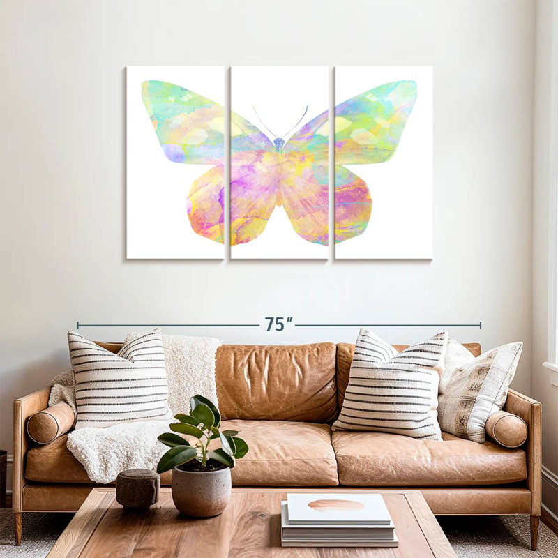 Brampt Rainbow Butterfly, 36" H x 57" W