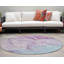 Tapis d'intérieur rond 8 po