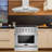 Empava 36" 5.2 Cubic Feet Slide-In Range