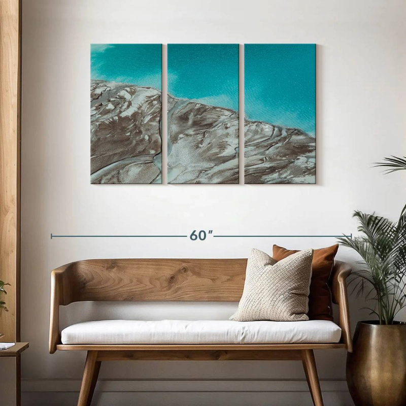 Gillard River Delta, 28" H x 45" W