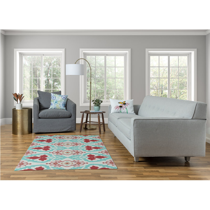 Tapis en chenille Bombay Spring, Rectangle 4 pi x 6 pi