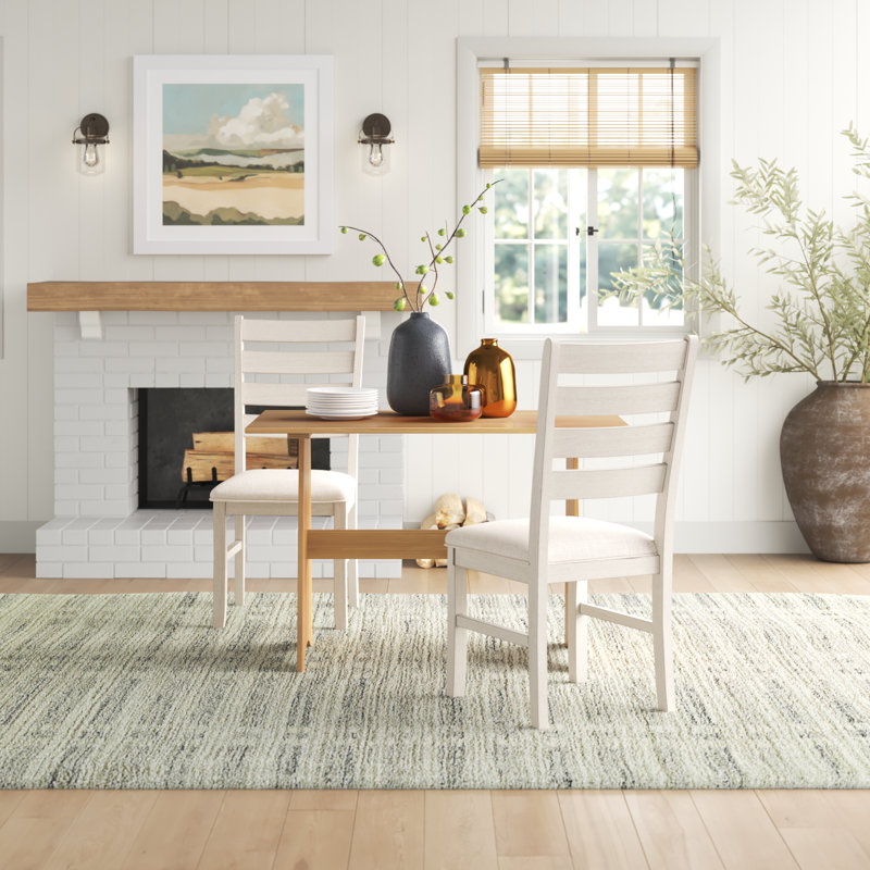 Belinda Minimalist Solid Wood Honey Table, Honey