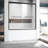 56-60 In. W X 62 H Tub Door, Matte Black Semi Design, Thick Tempered Glass, 304 Stainless Steel Stable And Dependable Handles Bathtub , Rust- Solid
