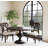 Linen Queen Anne Back Parsons Chair-36417073