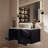 Geneva 48" Wall-Mounted Single Bathroom Vanity Set-495609820-411367802