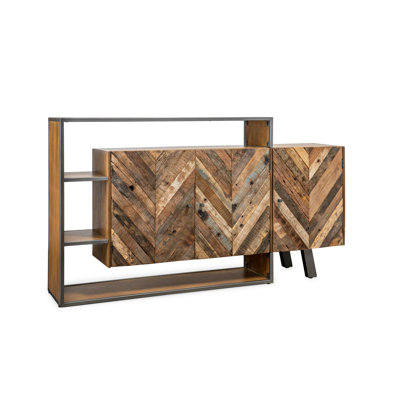 Delanei 69'' Solid Wood Sideboard