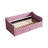 Twin Size Daybed With Drawers Upholstered Tufted Sofa Bed, With Button On Back And Piping On Waved Shape Arms-Pink-1569733952-1569733954