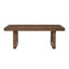 Mariza Sheesham Rectangular Solid Wood Top with Solid Wood Base Dining Table