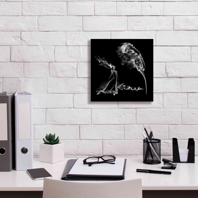 «Fearless Girl», art mural sur toile, H 12 po x l 12 po x P 0,75 po
