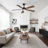 Vaczon 52" Smart Dimmable LED Ceiling Fan with 3CCT Lights, Remote/APP Control, Double-Sided Wood Blades, 6-Speed Reversible DC Motor, Adjustable Height-358524795