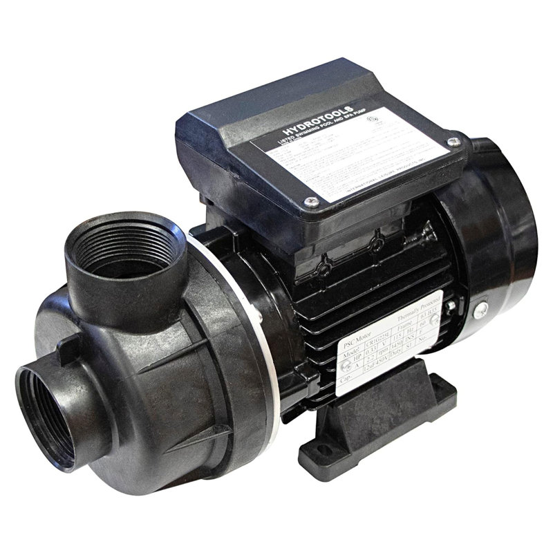 HydroTools Black Thermoplastic 0.3 HP Vertical Discharge Pool Pump