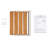 Wall-Mounted Foldable Wood Shower Bench Seat