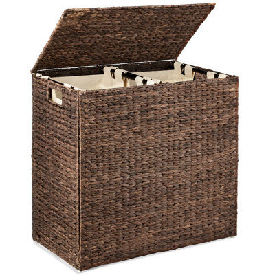 Double Laundry Hamper Basket