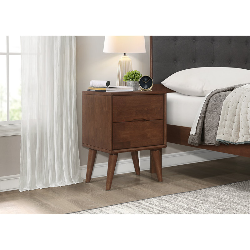 17.7'' W Solid Wood Nightstand
