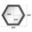 Miroir décoratif Alfret-52157276