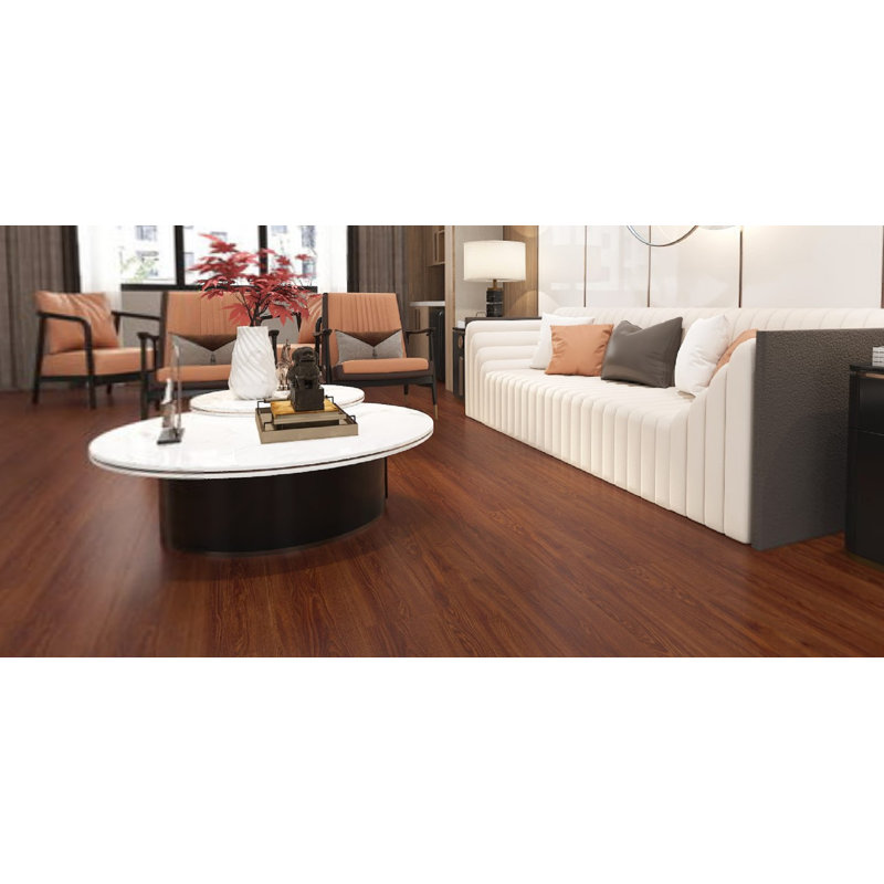 Planche de vinyle 7,25 po x 48 po x 6 mm Mandarin Timber Series