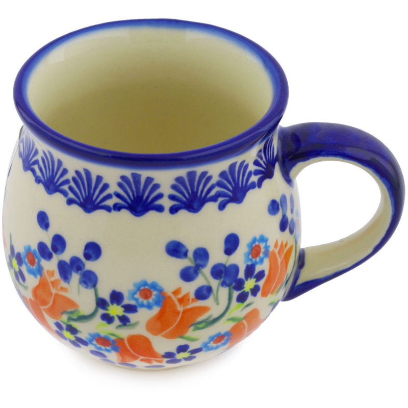 Tulip Berries Stoneware Coffee Mug