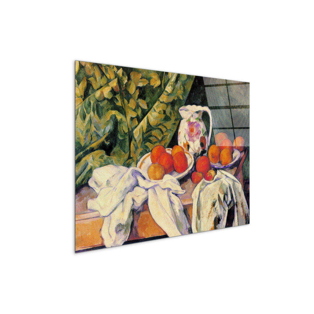 Still life with fruits 58×78 cm CrystalArt Acrylic Material Glass Effect, Frameless Panel, Lightweight Ready to Hang