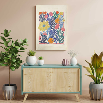 «Tropical Floral Delight II», reproduction sur toile