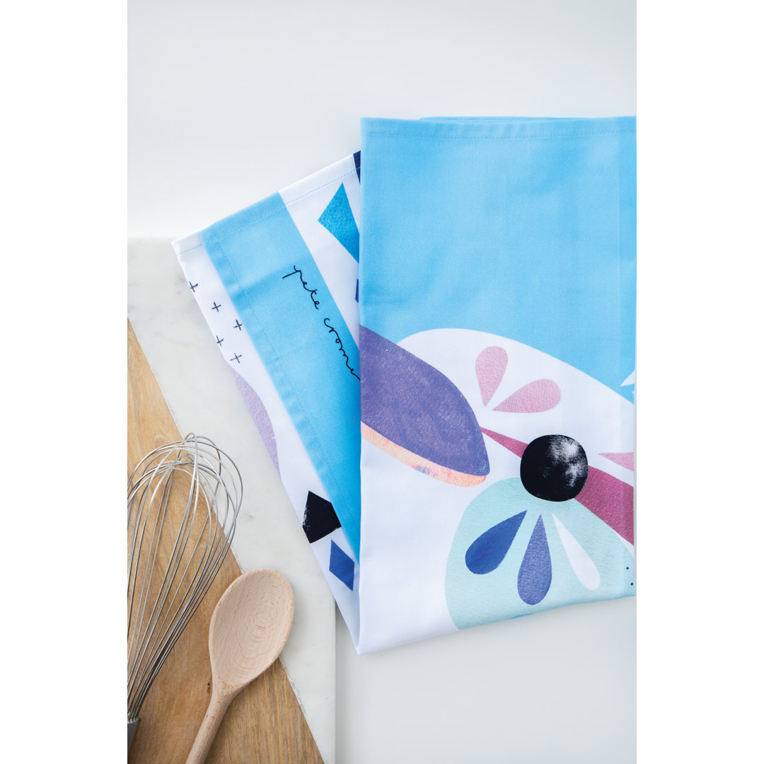Pete Cromer Cotton Waffle Tea Towel Kitchen Towel