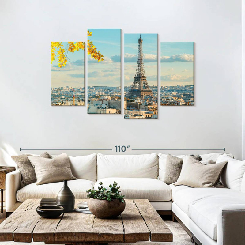 Marchelle de Paris, H 48 po x l 75 po