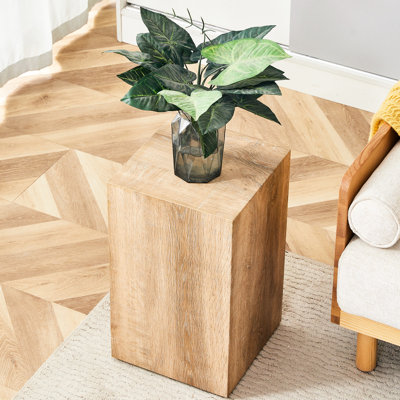 Modern Coffee Table, 12*12*19.6, Enhances Luxurious Home Decor 12.21X12.21X19.43 Inches, With Stylish Touch