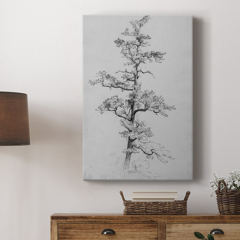 Imprimé floral rétro CCXV - galerie Cavas, H 48 po x l 32 po