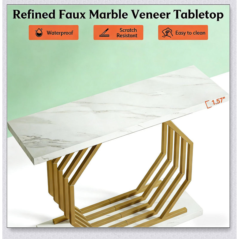 Table de couloir, console, table de canapé, table d'appoint, table de vestibule