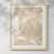 Natrual Framed Paper selected