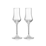 Drinkong Grappa Stemglasses Clear Glass