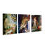 3 pièces, art mural encadré, ensemble de 3 œuvres d'art sur toile de la Renaissance-879795193