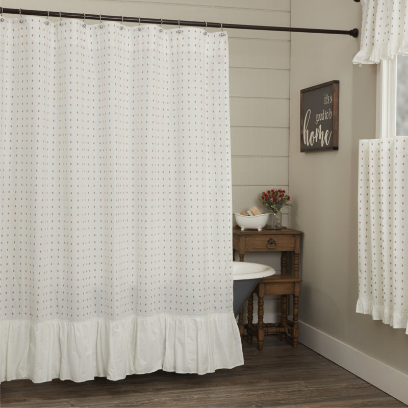 Abigail Ruffled Shower Curtain