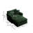 Chenille Modular Sectional Sofa