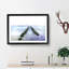 Breakwater In The Baltic Sea Painting - Single Picture Frame Print on MDF-56633110-56633109