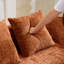 Canapés à compression, canapé compact en chenille 2 places pour petite maison