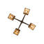 Lustre classique / traditionnel 4 lumières Stillwater Mountain Pine