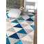 Rivka Power Loom Blue/Grey/Cream Rug-19791383