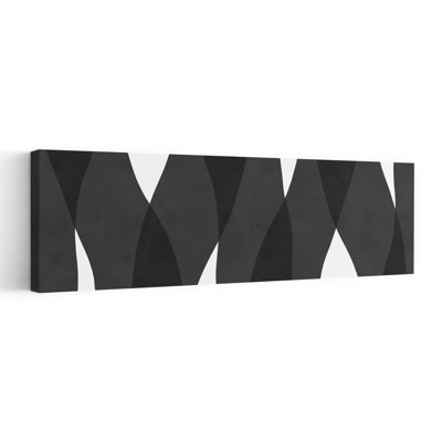 Elegant Flowing Curves Abstract Contemporary Elegant Wall Art