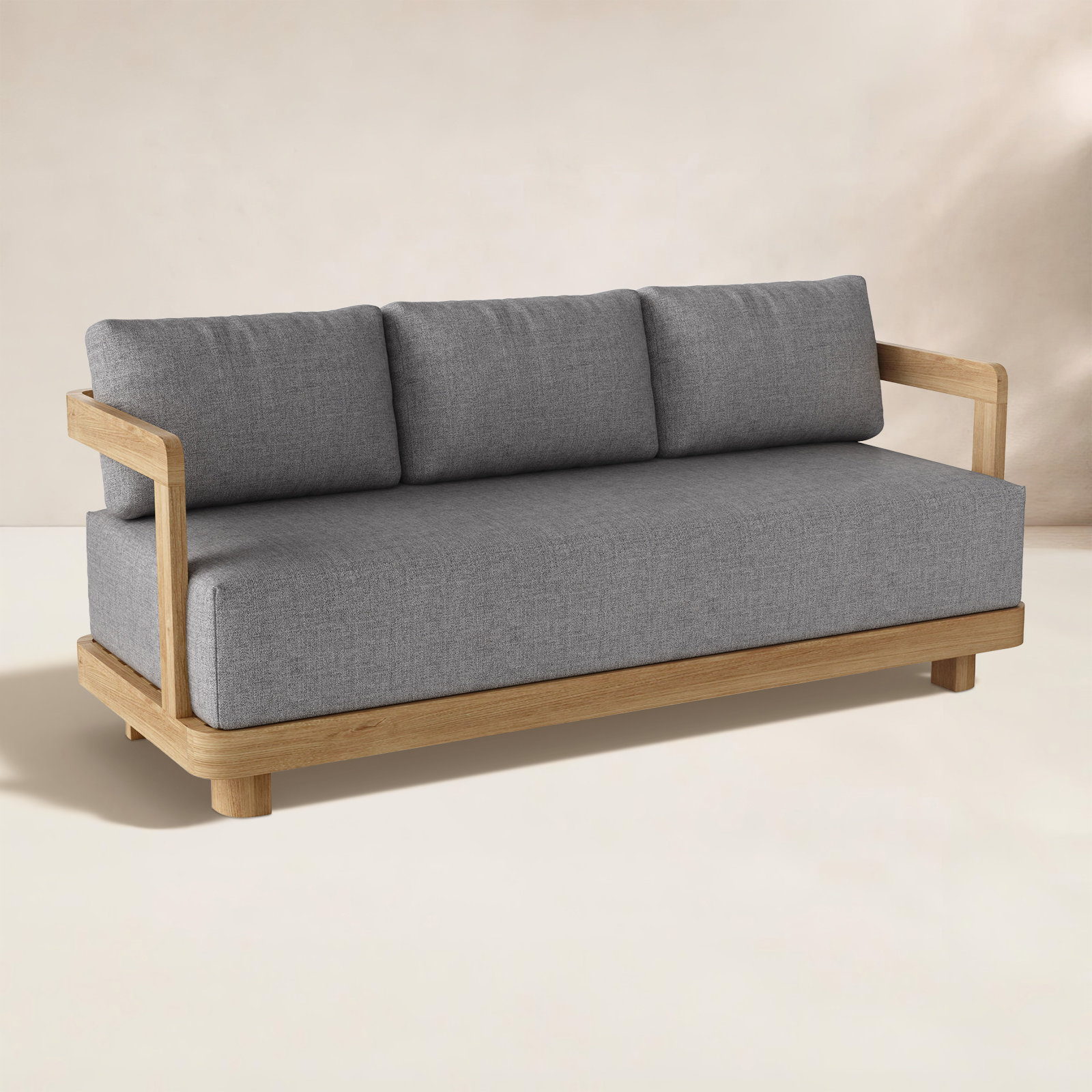 Granada 71" Sunbrella® Patio Loveseat, 2, Cast Slate
