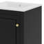 Meuble-lavabo de 20 po avec lavabo et tablette réglable