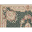 Hand-Knotted High-Quality Green and Gold Area Rug