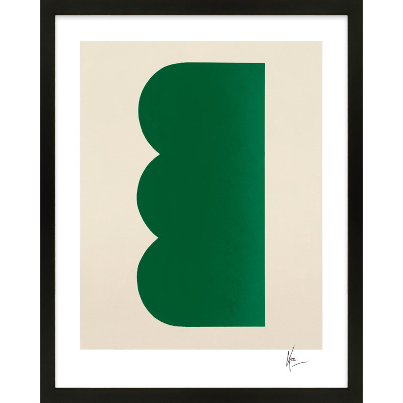 Keyhole 3 by Lee Lessem, Black Framed, 50" H x 40" W x 1.25" D
