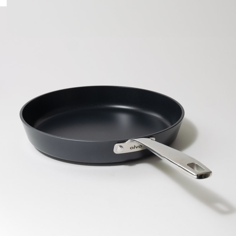 Alva Maestro 8" Black Aluminum Nonstick Frying Pan Skillet