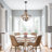 5-light Farmhouse Lantern Pendant Light